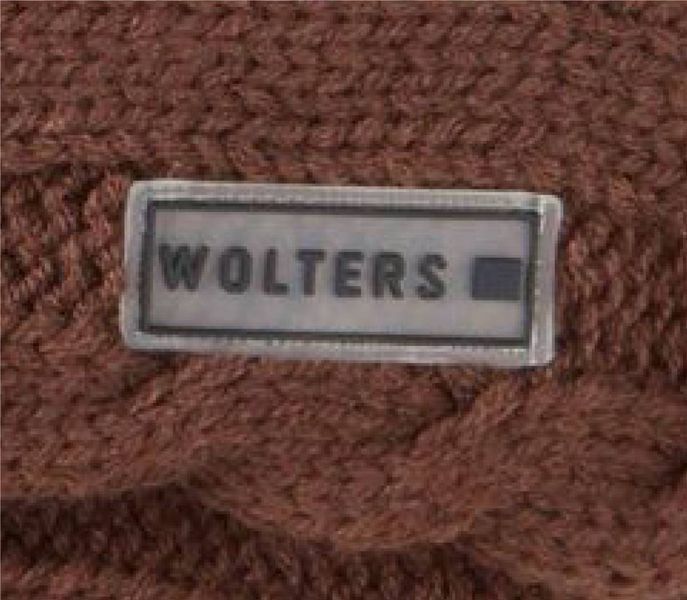 В'язаний светр для собаки Wolters Cable Knit з візерунком коси 40 см Коричневий 29608 фото