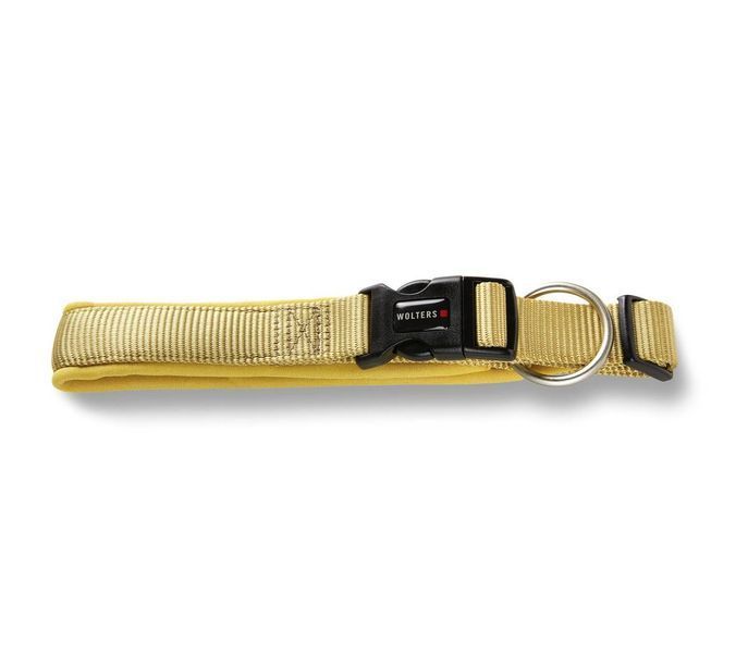 Нашийник для собак пом'якшений Wolters Professional Comfort 10 60-70 см / 45 мм Жовтий 29730 фото