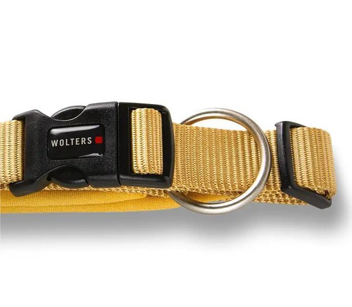 Нашийник для собак пом'якшений Wolters Professional Comfort 10 60-70 см / 45 мм Жовтий 29730 фото