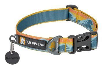 Світловідбиваючий нашийник для собаки Ruffwear Crag&trade; 51-66 см Оранжево-блакитний 30652 фото