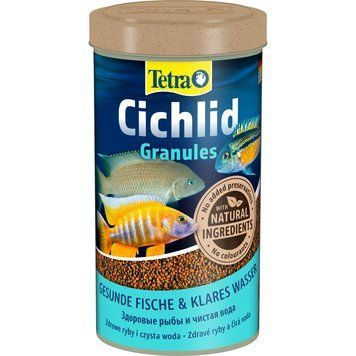 Корм Tetra Cichlid Granules для рибок цихлід гранули 500 мл 1111112723 фото