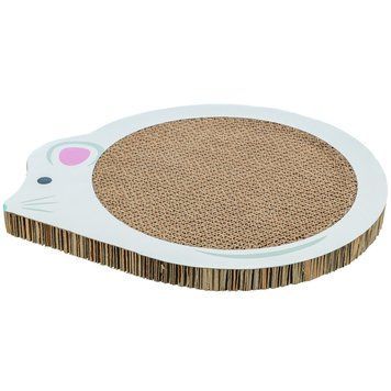 Дряпка Trixie картонна в формі миші з котячою м ятою для кошенят 35х2,5х29,5 см біла 1111185461 фото