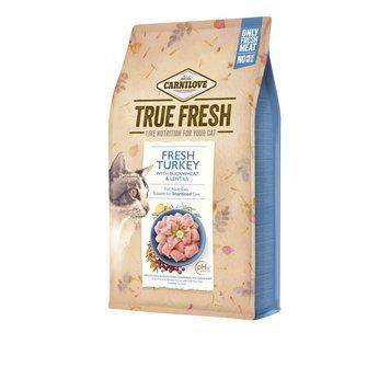 Корм сухий Carnilove True Fresh Cat Fresh Turkey д/дорослих котів індичка 4,8 кг 1111182595 фото