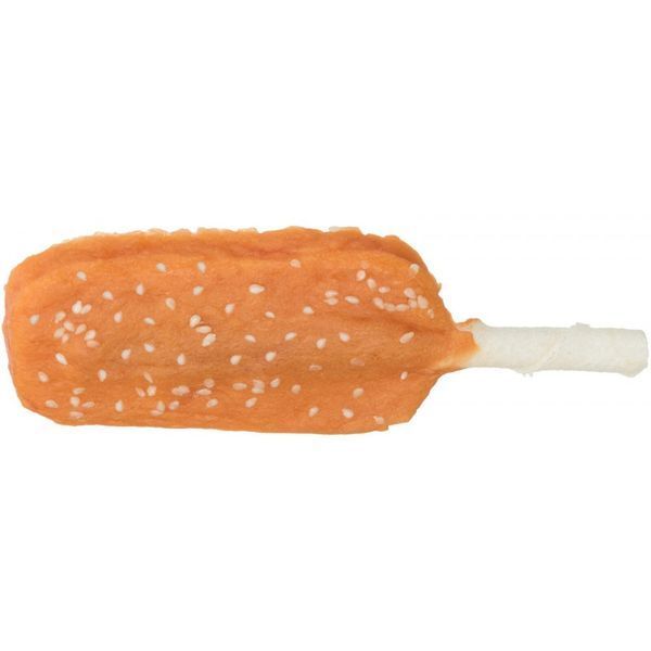 Ласощі Trixie Denta Fun Chicken Pop для собак для чищення зубів з куркою та кунжутом 46 г 12 см 50 шт 1111170286 фото