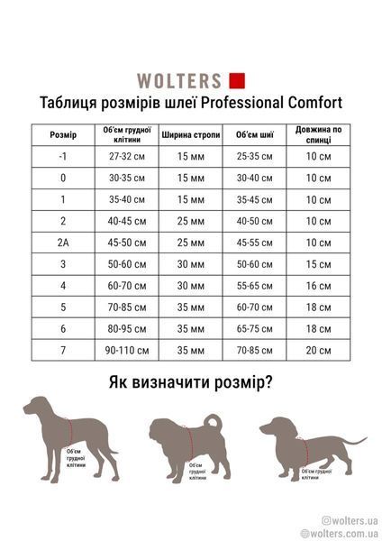 Шлейка для собак пом'якшена Wolters Professional Comfort 2 40-45 см / 25 мм Малиновий 28278 фото