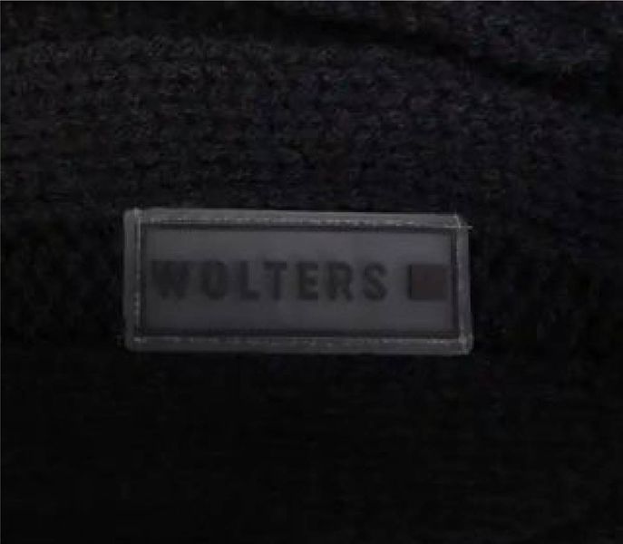 Вязаный свитер для собаки Wolters Cable Knit с узором коса 45 см Черный 29618 фото