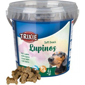 Ласощі Trixie Soft Snack Lupinos для собак м&rsquo;ясо птиці та люпина відро 500 г 1111145578 фото