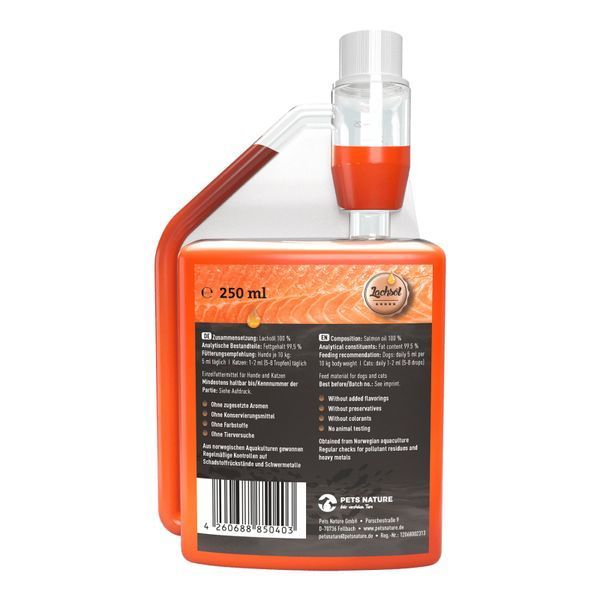 Лососева олія для собак та котів Pets Nature Salmon Oil 500 мл 29517 фото