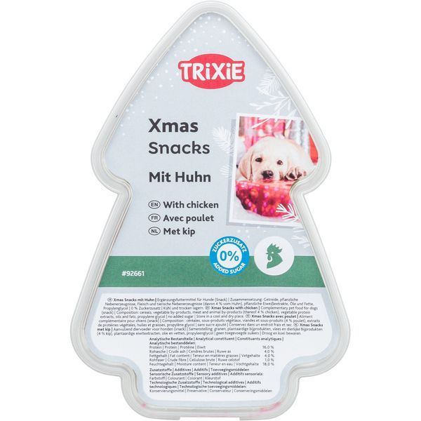 Ласощі Trixie для собак Новорічні фігурки 500 г 1111191453 фото
