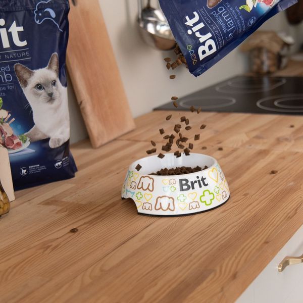 Корм сухий Brit Premium by Nature Cat Sterilized Lamb для стерилізованих котів з ягням 1,5 кг 1111167486 фото