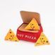 М'яка іграшка для собак коробка для піци ZippyPaws Zippy Burrow Pizza Box з пищалкою 28477 фото 5