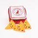 М'яка іграшка для собак коробка для піци ZippyPaws Zippy Burrow Pizza Box з пищалкою 28477 фото 6
