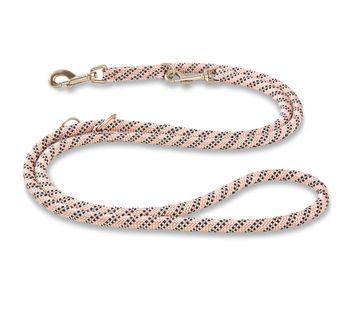 Повідець-канат для собак Wolters Everest-Rope Programme Leash extra long 3 м/9 мм Рожевий з чорним 45481 фото