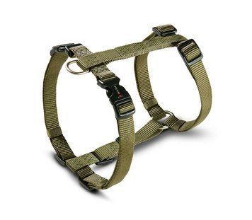 Анатомічна шлейка для собак Wolters Professional M 30-50 см / 15 мм Оливковий 28134 фото
