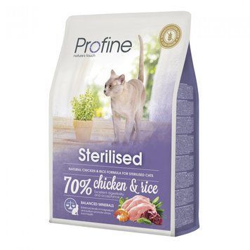 Корм сухий Profine Cat Sterilised для стерилізованих та кастрованих котів з куркою та рисом 2 кг 1111145729 фото