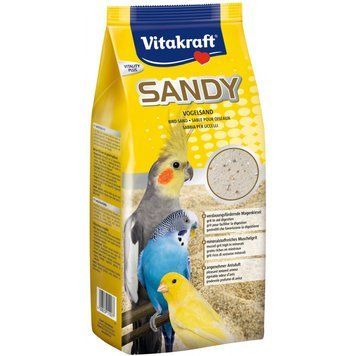 Наповнювач Vitakraft Sandy для кліток птахів пісок 2,5 кг 9817 фото