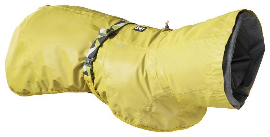 Рефлекторний дощовик для собак Hurtta Mudventure Reflective Coat 50 Жовтий 31407 фото
