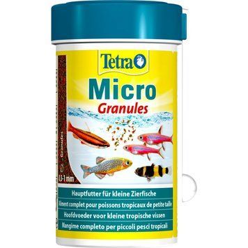 Корм Tetra Micro Granules для акваріумних дрібних рибок гранули 100мл 1111157244 фото