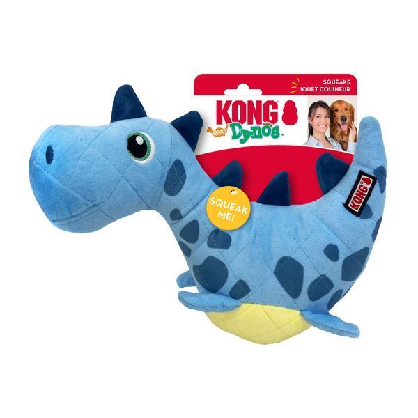Игрушка для собак Kong Dynos Roars Синий M-L 45423 фото