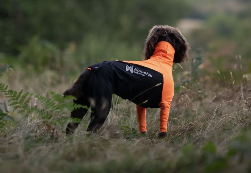 Комбінезон для собак чоловічої статі Non-stop dogwear Protector dog suit M Помаранчевий 36 41062 фото