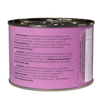 Вологий корм для собак Dogz Finefood No.10 ягня 200 г 32182 фото