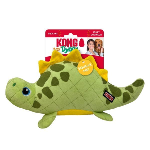 Игрушка для собак Kong Dynos Roars Зеленый M-L 45424 фото