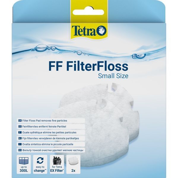 Вкладиш Tetra Filter Floss для зовнішнього фільтра EX 600/1000 волокнистий 2 шт 1111113820 фото