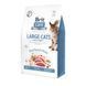 Корм сухий Brit Care Cat Grain Free Large Power Vitality для дорослих котів великих порід з качкою та куркою 400 г 1111162374 фото 1