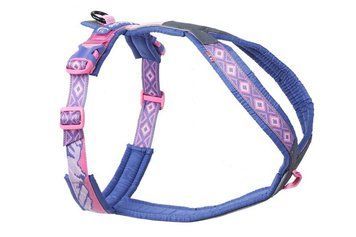 Шлейка для собак Line harness 5.0 RP signature edition Non-stop dogwear Фіолетовий/Рожевий 1 40786 фото