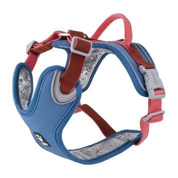 Зігріваюча шлея для собак Hurtta Weekend Warrior 40-45 см Синій 31588 фото