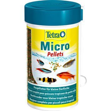 Корм Tetra Micro Pellets для акваріумних дрібних рибок гранули 100мл 1111157246 фото