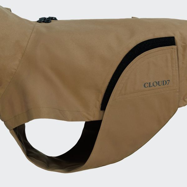 Дощовик для собак Cloud7 Dublin 2.0 Коричневий 3 45684 фото