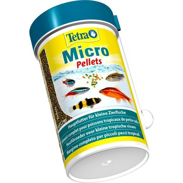 Корм Tetra Micro Pellets для акваріумних дрібних рибок гранули 100мл 1111157246 фото