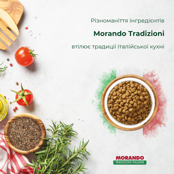 Сухий корм для стерилізованих котів Morando Tradizioni Sterilized з куркою 400 g 02768 фото