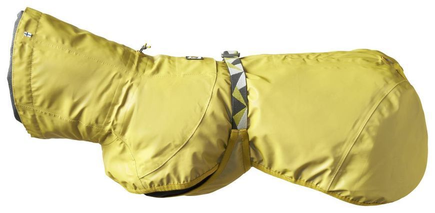 Рефлекторний дощовик для собак Hurtta Mudventure Reflective Coat 65 Жовтий 31410 фото