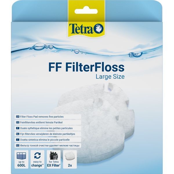 Вкладиш Tetra Filter Floss для зовнішнього фільтра EX 1200/1500 волокнистий 2 шт 1111113822 фото