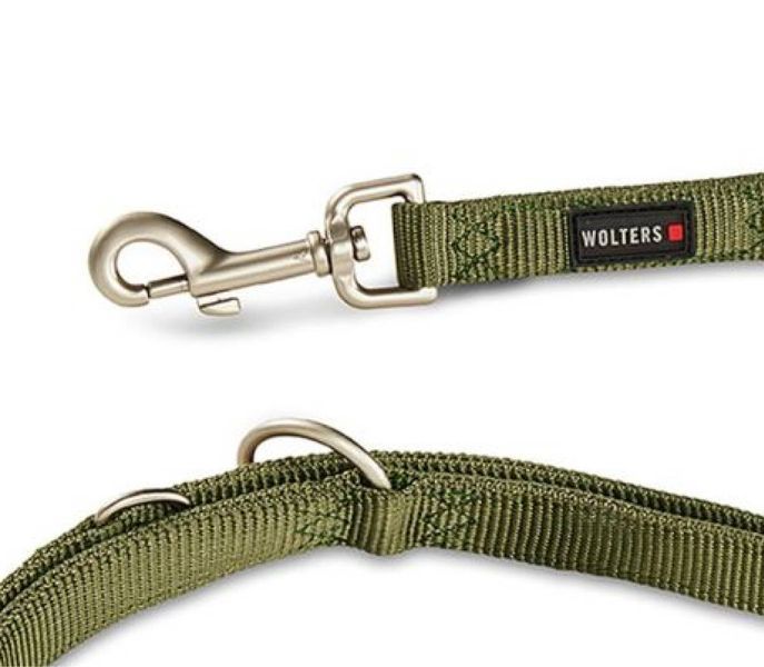 Повідець перестібка з нейлону Wolters Professional L 3 м / 20 мм Оливковий 28182 фото