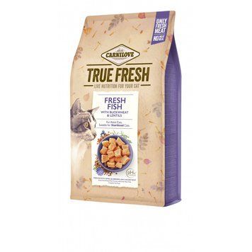 Корм сухий Carnilove True Fresh Cat Fresh Fish для дорослих котів з рибою 340 г 1111174823 фото