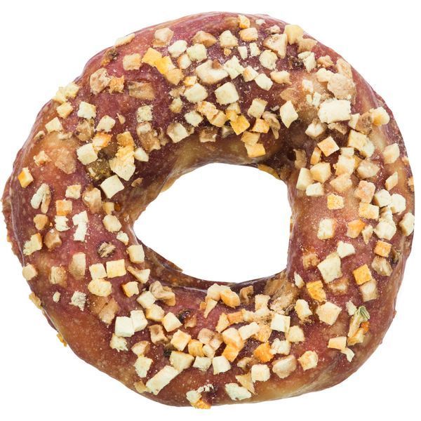 Ласощі Trixie Donuts для собак набір пончиків качка/тріска/курка 10 см 3 шт 100 г 1111170302 фото
