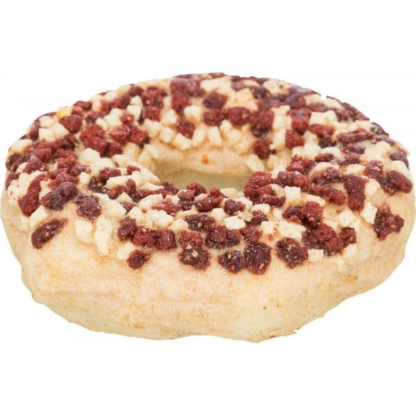 Ласощі Trixie Donuts для собак набір пончиків качка/тріска/курка 10 см 3 шт 100 г 1111170302 фото