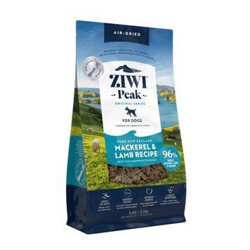 Повнораціонний сухий корм для собак Ziwi Peak Air Dried Скумбрія з ягням 2,5 кг 42198 фото