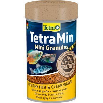 Корм сухий Tetra Min Mini Granules для акваріумних рибок в гранулах 45 г 311890 фото