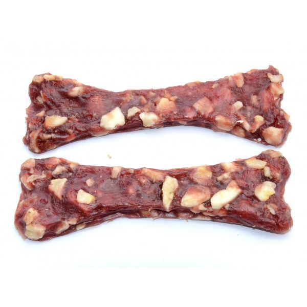 Ласощі Yalute для собак Bone Shape of Duck and Banana качка і банан 100 г 1111170830 фото