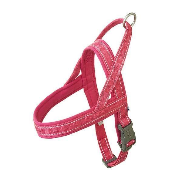 Смягченная шлея для собак Hurtta Casual harness ECO 60-70 Розовый 32419 фото