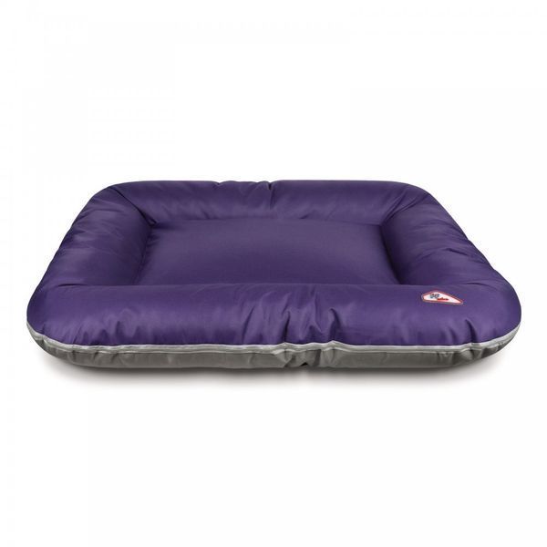 Лежак Pet Fashion Askold 4 для собак фіолетовий/сірий 80x60x13 см 1111170227 фото