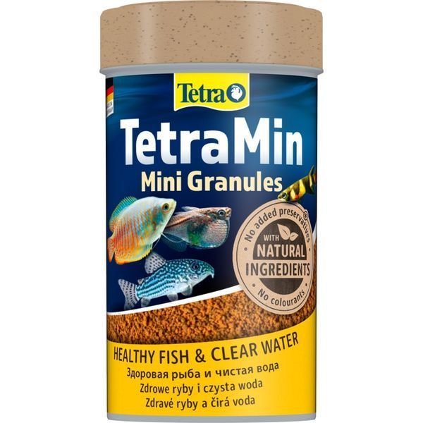 Корм сухий Tetra Min Mini Granules для акваріумних рибок в гранулах 45 г 311890 фото