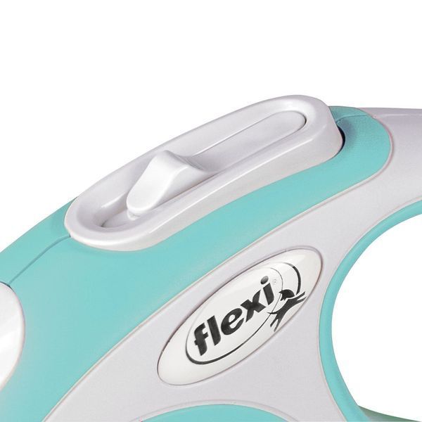 Повідець-рулетка Flexi для собак New Comfort стрічка блакитна розмір XS 3 м/ 12 кг 1111162155 фото