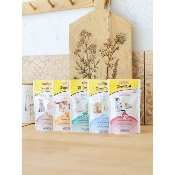 Вітаміни GimCat Every Day Multivitamin для котів для підвищення імунітету 40 г 1111153596 фото