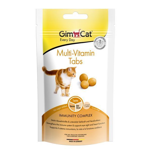 Вітаміни GimCat Every Day Multivitamin для котів для підвищення імунітету 40 г 1111153596 фото