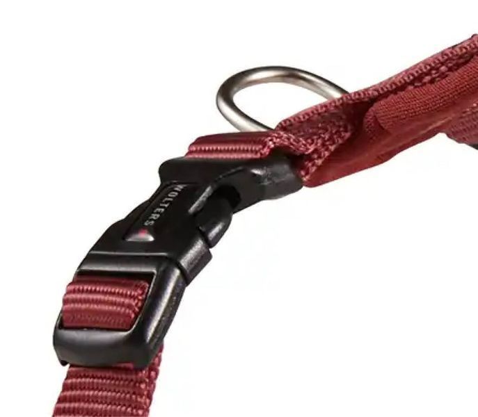 Шлейка для собак смягченная Wolters Professional Comfort 2A 45-50 см / 25 мм Бордовый 30055 фото